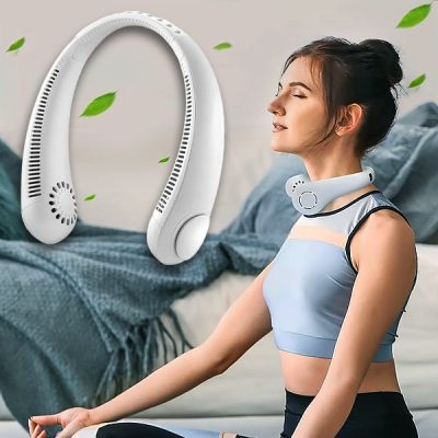 Ventilador portátil de cuello con carga USB | NECKCOLIO
