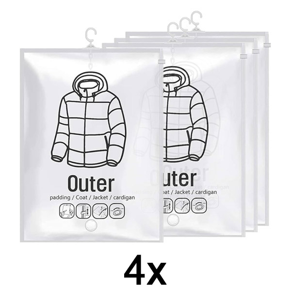 1x Bolsas de vacío colgantes (4 uds.) | VACUHANG