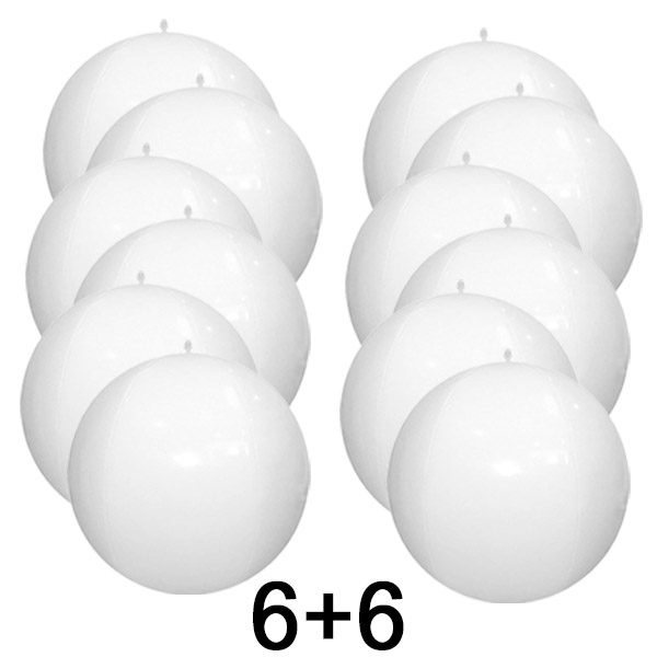 6x Luces flotantes hinchables para piscinas | POOLGLO 1+1 GRATIS