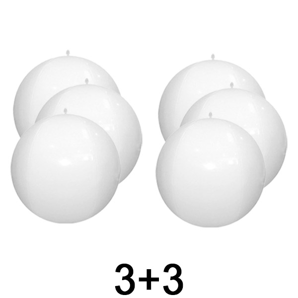 3x Luces flotantes hinchables para piscinas | POOLGLO 1+1 GRATIS