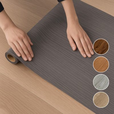 Pegatina de grano de madera autoadhesiva (300x40cm) | DURAWOOD
